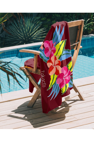 Personalized Hand Painted Rayon Sarong